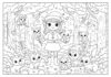 Elf Pet Coloring Page