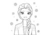 Elsa Frozen 2 Coloring Page