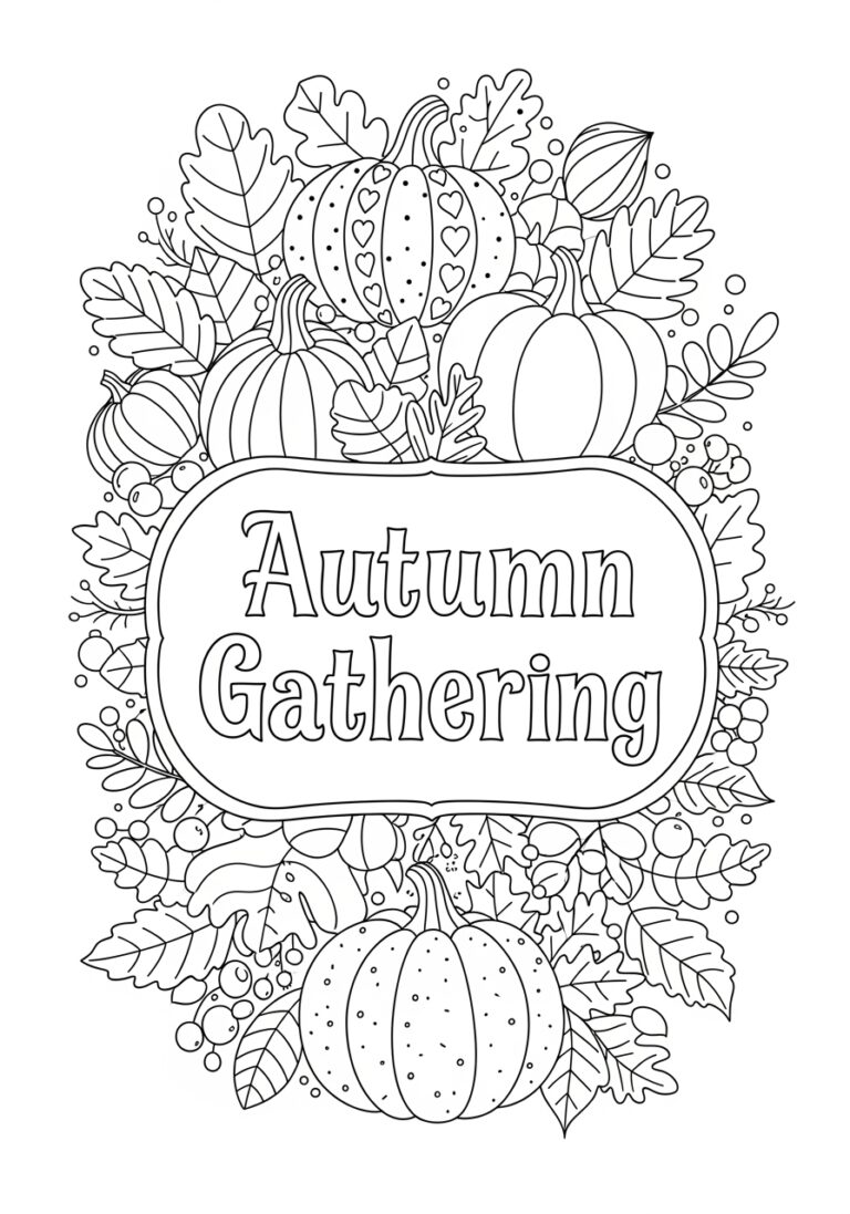 Fall Word Coloring Page to Print Out and Color Fall Word Coloring Page to Print Out and Color