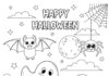 Free Printable Halloween Coloring Page and Activities