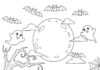 Free Printable Hello Kitty Halloween Coloring Page