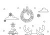 Fun Christmas Coloring Sheet
