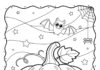 Funny Pumpkin Coloring Page to Print Out and Color