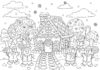 Gingerbread Coloring Idea