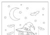 Halloween Coloring Decoration Printable
