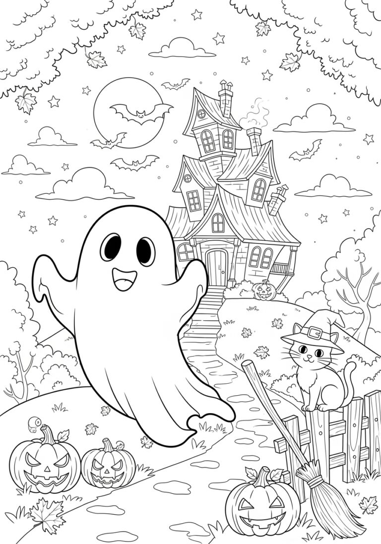 Halloween Coloring Idea Halloween Coloring Idea