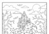 Halloween Coloring Page to Print Out and Color 2022