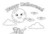 Halloween Coloring Page for 1st Graders