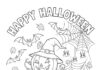 Halloween Coloring Page for Seniors