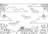 Halloween Monster Truck Coloring Page