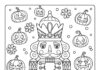 Halloween Nutcracker Coloring Page