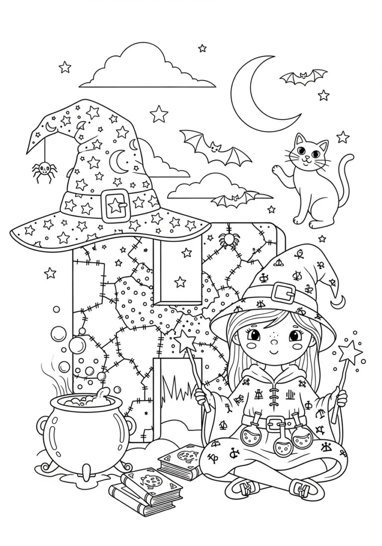 Hocus Pocus Alphabet Letter H Witch Theme Coloring… Hocus Pocus Alphabet Letter H Witch Theme Coloring…