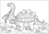 Hybrid Dinosaur Coloring Page to Print Out and Color