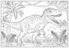 Indominus Rex Coloring Page