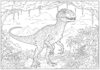 Indoraptor Jurassic World Coloring Page