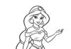 Jasmine Coloring Page