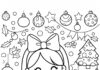 Jojo Siwa Christmas Coloring Page