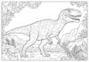 Jurassic World Allosaurus Coloring Page