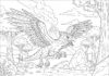 Jurassic World Dominion Pyroraptor Coloring Page
