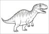 Jurassic World Giganotosaurus Coloring Page