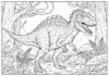 Jurassic World Scorpius Rex Coloring Page