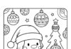 Large Christmas Coloring Page