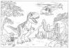 Lego Dino Coloring Page to Print Out and Color
