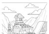 Lego Monster Truck Coloring Page