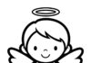 Little Angel Coloring Page