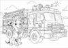 Marshall Fire Truck Coloring Page