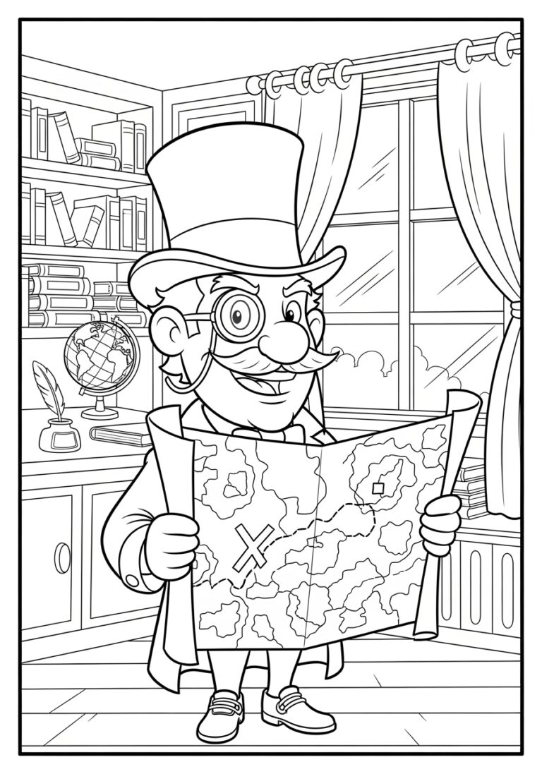 Mayor Humdinger Picture to Print Out and Color Mayor Humdinger Picture to Print Out and Color