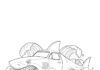 Megalodon Shark Monster Truck Coloring Page