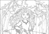Merida Coloring Page