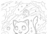 Mew Coloring Page to Print Out and Color