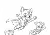 Mighty Pup Coloring Page