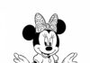 Minnie Mouse Princess Coloring Page