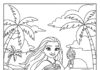 Moana Color Page