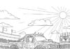 Monster Jam Truck Picture to Print Out and Color