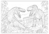Mosasaurus Indominus Rex Jurassic World Coloring P…