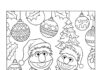 Muppet Christmas Carol Coloring Page
