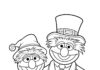 Muppet Christmas Coloring Page