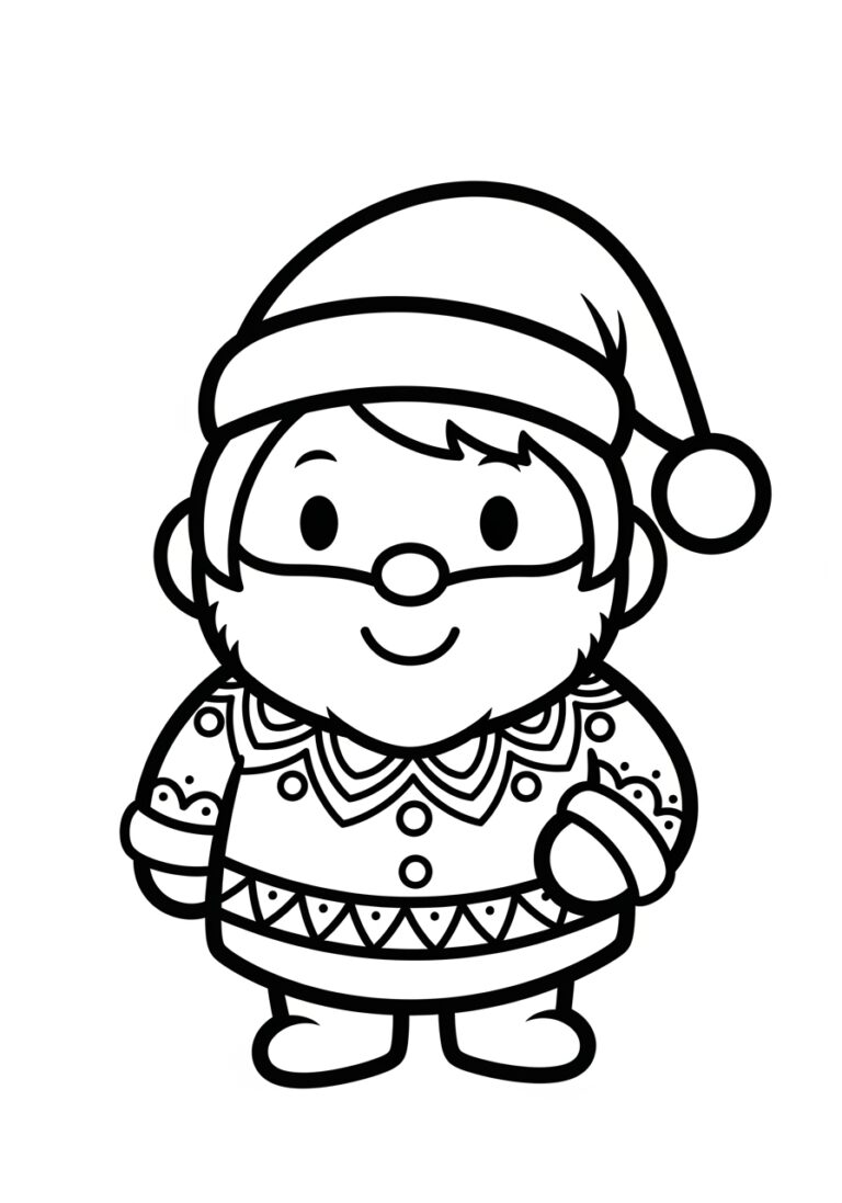 Navidad Coloring Page