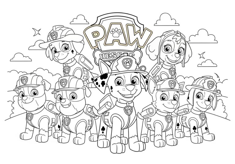 Paw Patrol Coloring Pack Paw Patrol Coloring Pack