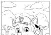 Paw Patrol Coloring Page Rocky