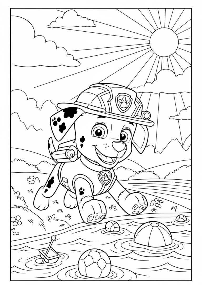 Paw Patrol Coloring Page Zuma Paw Patrol Coloring Page Zuma