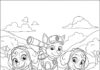 Paw Patrol Coloring Worksheet
