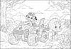 Paw Patrol Dino Rescue Coloring Page