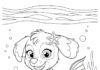 Paw Patrol Mer Pup Coloring Page