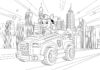 Paw Patrol Movie Chase Coloring Page