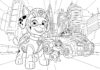 Paw Patrol Movie Coloring Page